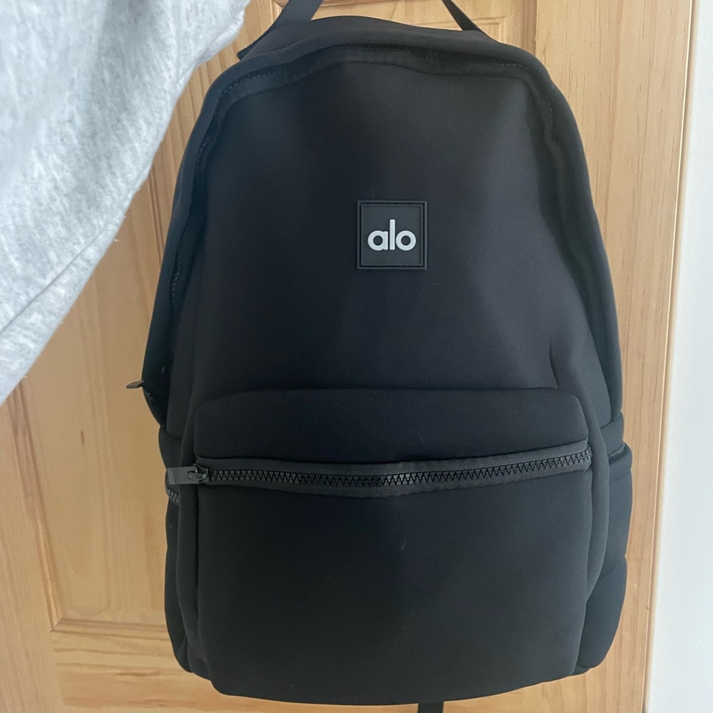 Alo black backpack brand new never used